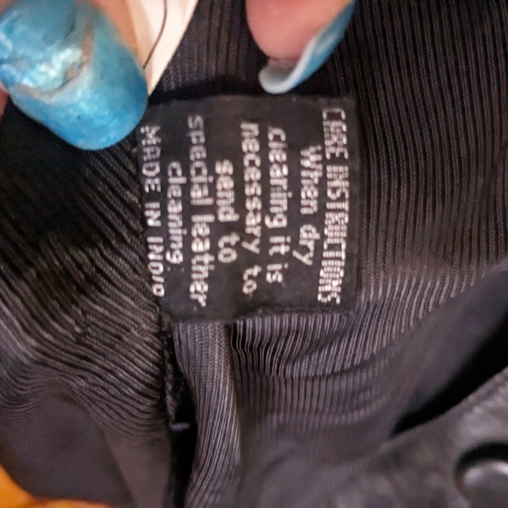 Avanti vintage leather Trench coat